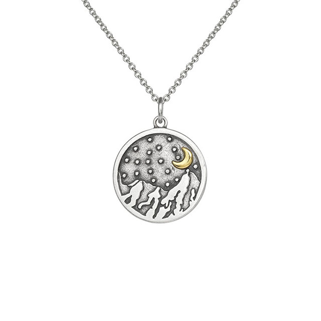 Mondphasen-Halskette für Frauen, versilberte Mond-Halskette, Bar-Halsketten, Mond-Anhänger-Halskette, Charm-Mond-Schmuck, Geburtstagsgeschenke 