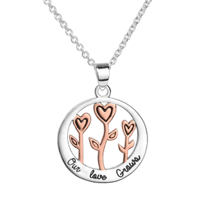 Tochter-Halskette von Mutter Vater zu meiner Tochter-Kette mit inspirierendem Liebes-Herz-Anhänger, Charm-Halskette, Geburtstagsgeschenke von Mama oder Papa