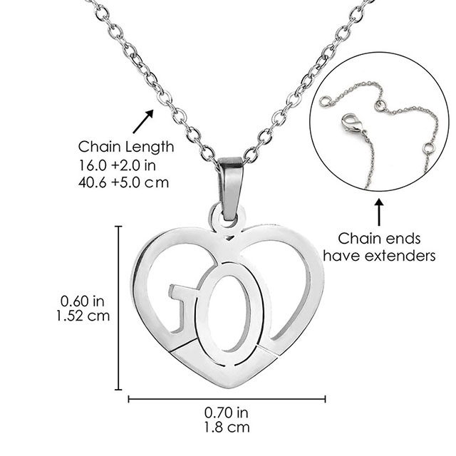 Zierliche Herz-Halskette für Frauen, Silber vergoldet, Gott ist Liebe, Herz-Anhänger-Halskette, Gebet, religiöser Schmuck, christliche Halskette für Frauen, Mädchen, Geburtstag, Valentinstag, Geschenke
