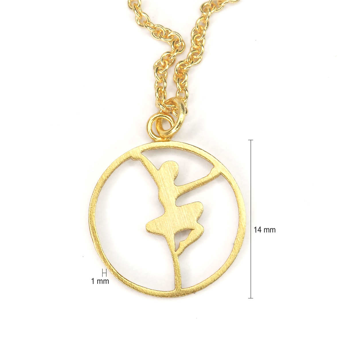 Ballett-Tänzer-Charm-Halskette, personalisierte Geschenke für Tänzer-Liebhaber