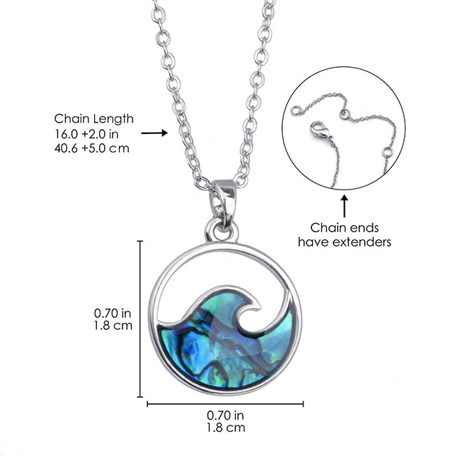 Strand-Halskette für Frauen, Ozeanwelle, Hoop-Tropfen-Halskette, baumelnde Boho-Mode-Sommer-Halskette, hawaiianischer Schmuck, Geschenk 