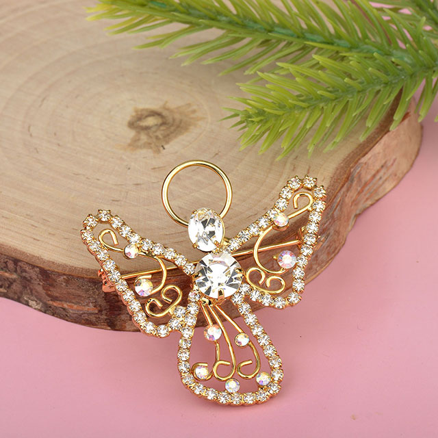 Schutzengel-Pins, Weihnachtsbroschen