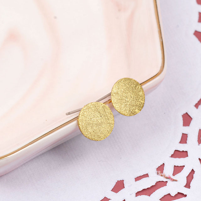 Geometrische Ohrringe, runde Ohrringe, Gold, Silber und Roségold.Modische Damenohrringe.