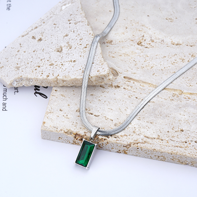 Individuelle Schlangenkette aus Edelstahl mit trendigen Halsketten 