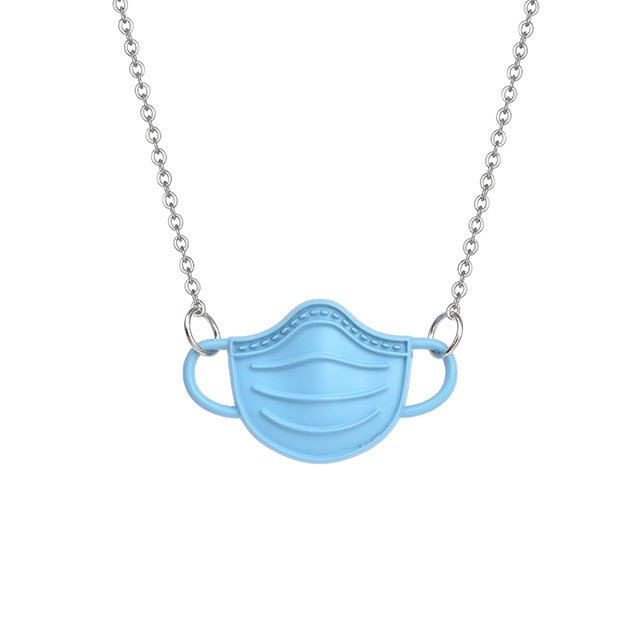 Gesichtsmaske Halskette Schmuck Geschenk