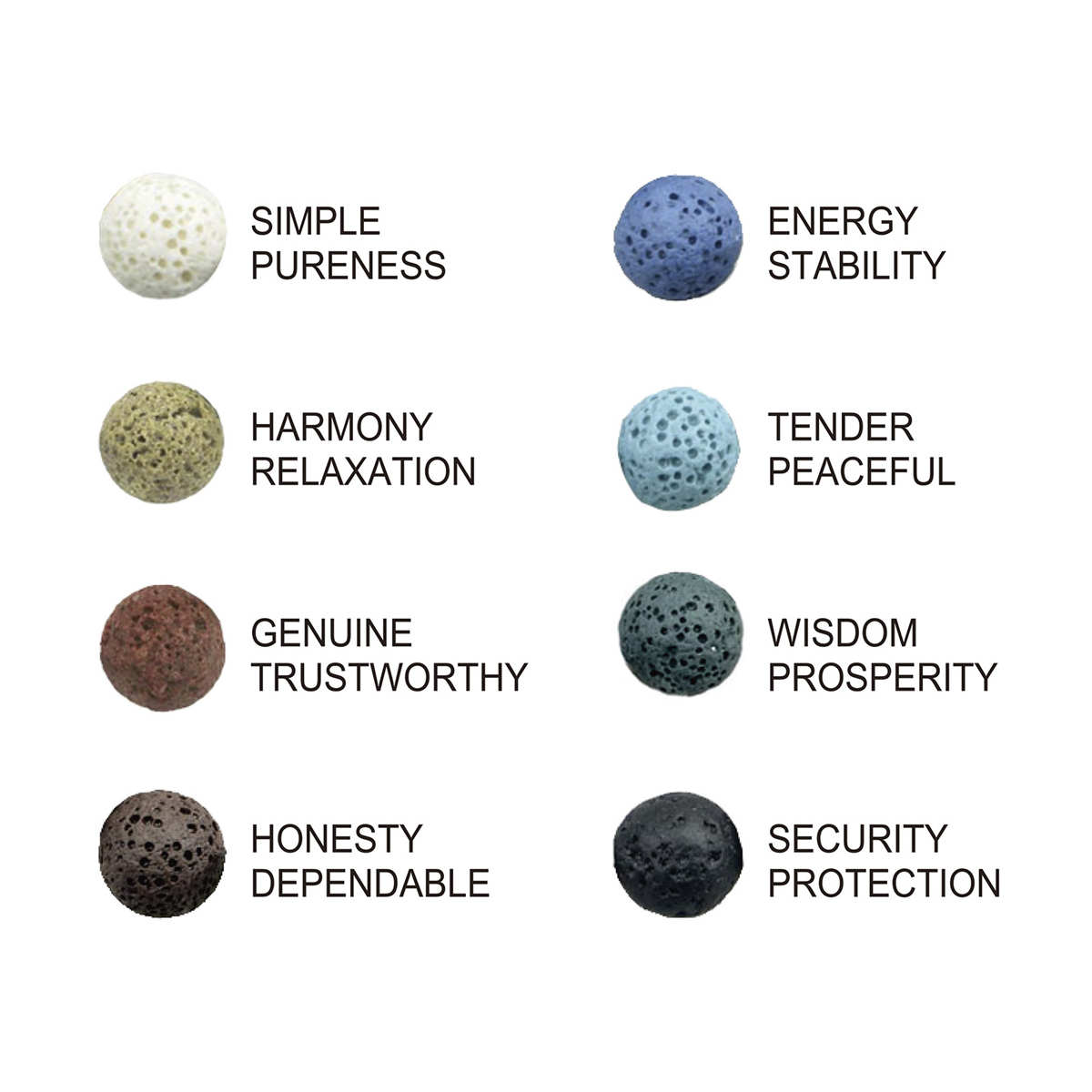 Armbänder mit Aromatherapie und ätherischen Ölen, Lavasteinbild, Jaspis