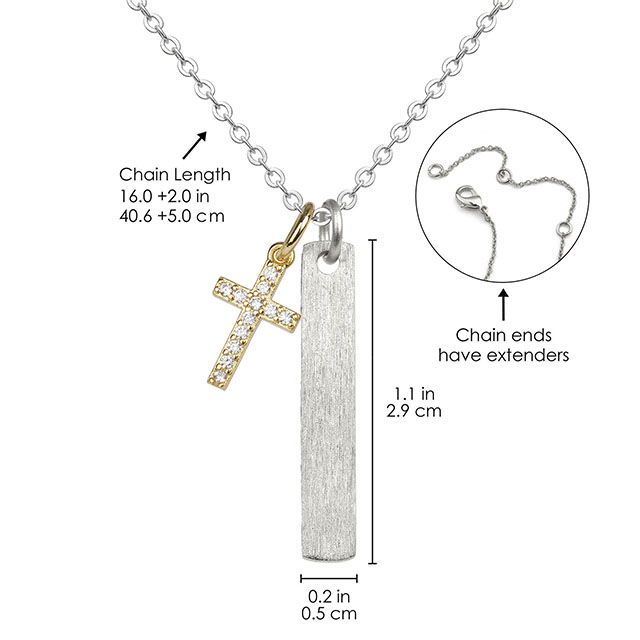 Kreuz-Halskette für Frauen, versilbert, Glaube, Hoffnung, Liebe, Glaube, Kreuz-Anhänger-Halskette, Wächter für Frauen und Mädchen, religiöser Schmuck, Geschenke 