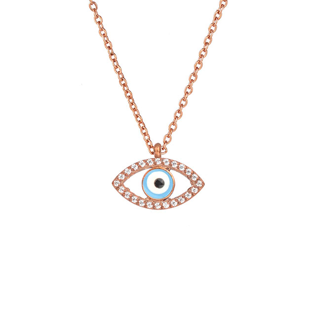 Hamsa- und Augen-Halskette für Mädchen und Frauen, vergoldete Zirkon-Schmuckgeschenke, die die mystischen, böswilligen Kräfte der Welt abwehren.Bring mir gutes Karma.