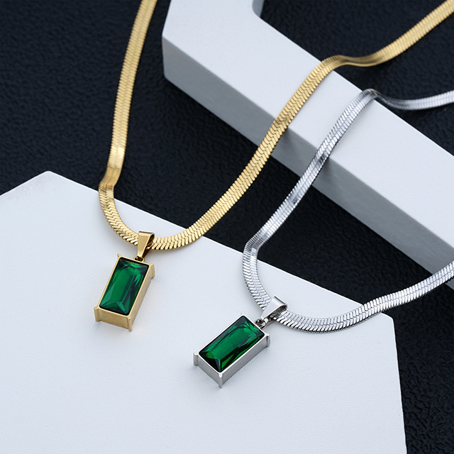 Individuelle Schlangenkette aus Edelstahl mit trendigen Halsketten 