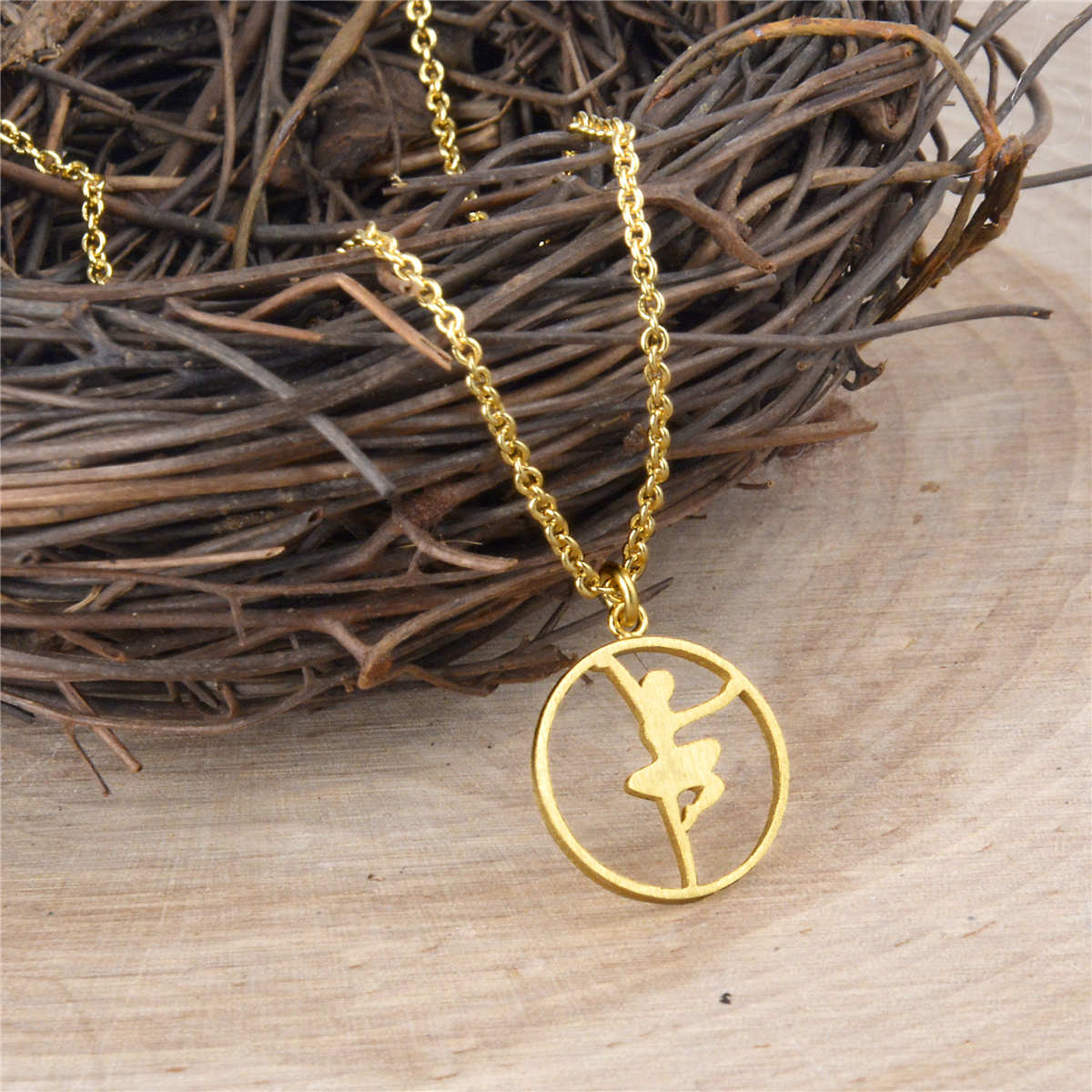 Ballett-Tänzer-Charm-Halskette, personalisierte Geschenke für Tänzer-Liebhaber