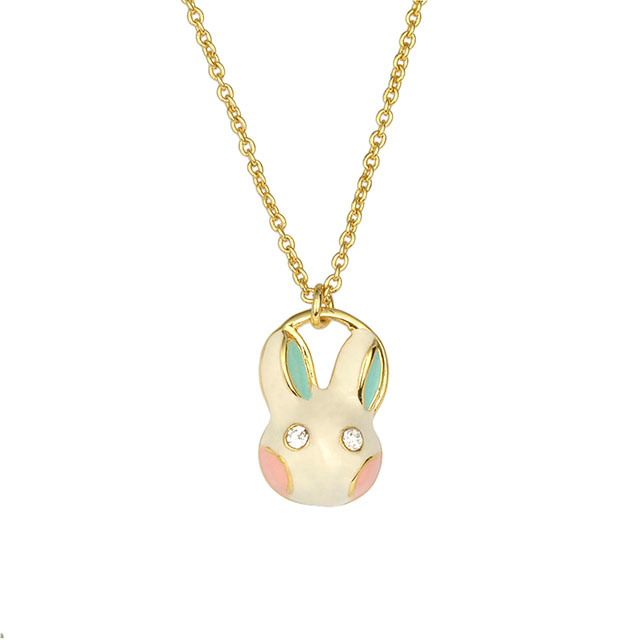  Tierischer, vergoldeter Häschen-Minimalismus-Schmuck