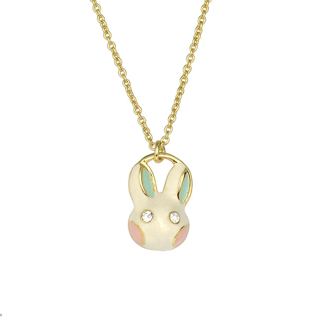  Tierischer, vergoldeter Häschen-Minimalismus-Schmuck