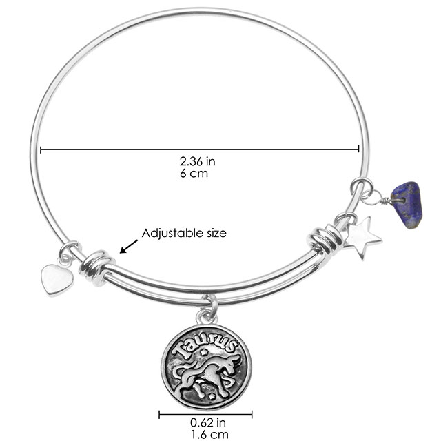 Sternzeichen-Armband für Frauen, Retro-Sternbild-Zeichen, erweiterbarer Armreif, runde Scheibe, Astrologie-Armband, Edelstein-Herz, Stern-Charms, Armbänder, Mädchen-Schmuck, Geschenk
