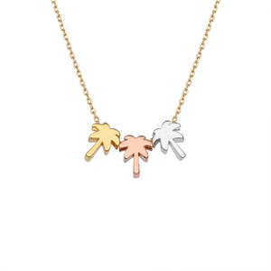 Zierliche Strand-Halskette für Frauen, vergoldet, versilbert, Seestern, Ananas, Palme, Kreuz, Herz, Mond, Halsketten, Anhänger, Halsband für Mädchen, Boho-Sommer-Schmuckgeschenk!