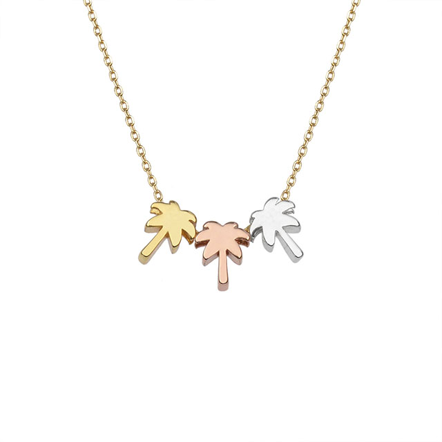 Zierliche Strand-Halskette für Frauen, vergoldet, versilbert, Seestern, Ananas, Palme, Kreuz, Herz, Mond, Halsketten, Anhänger, Halsband für Mädchen, Boho-Sommer-Schmuckgeschenk!