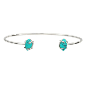 Offenes Manschettenarmband für Damen, versilberter Edelstein-Charm, Katzenaugen-Stein, Rosenquarz-Armband, verstellbare, stapelbare Armreifen 