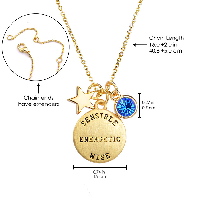 Geburtsstein-Halskette für Frauen, vergoldet, zierlicher Geburtsstein-Stern-Halsketten-Anhänger, Charms für Frauen, Halskette, Schmuck, Geschenk 
