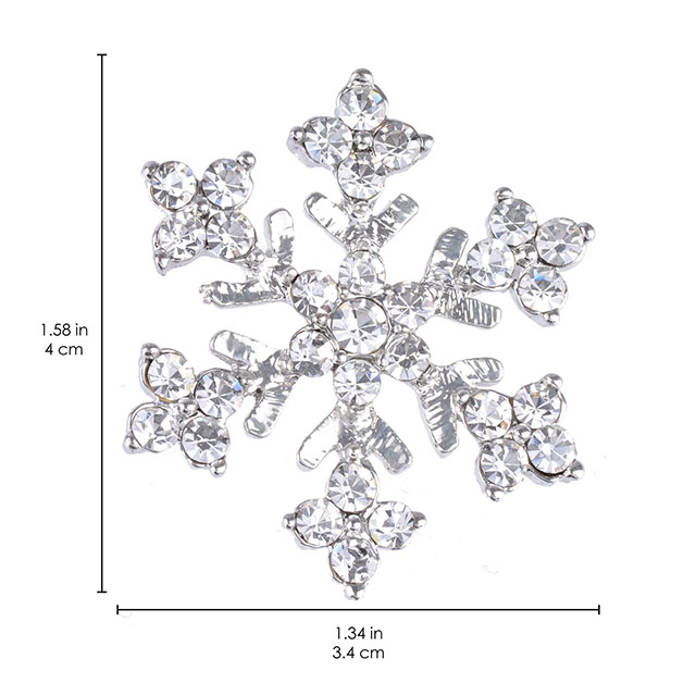 Weihnachten Schneeflocke Broschen für Frauen Weihnachten Kristall Brosche Pins Set für Mädchen Männer Weihnachten Schmuck Geschenk für Familie