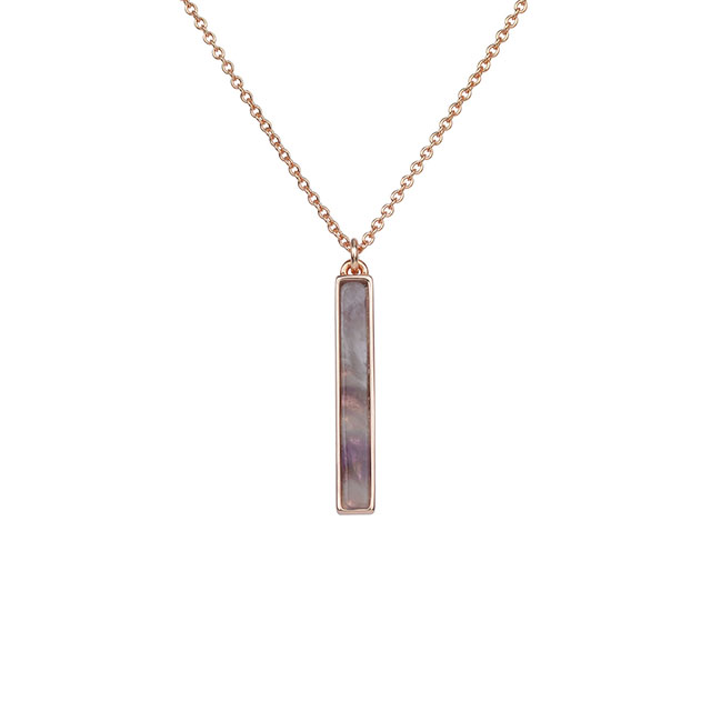 Edelstein-Barren-Halsketten für Damen, vergoldet, versilbert, Türkis, Amethyst, Tigerauge, Sodalith, Achat, Howlith, Mondstein, Bar-Anhänger-Halskette für Damen und Herren, Schmuck, Geschenk