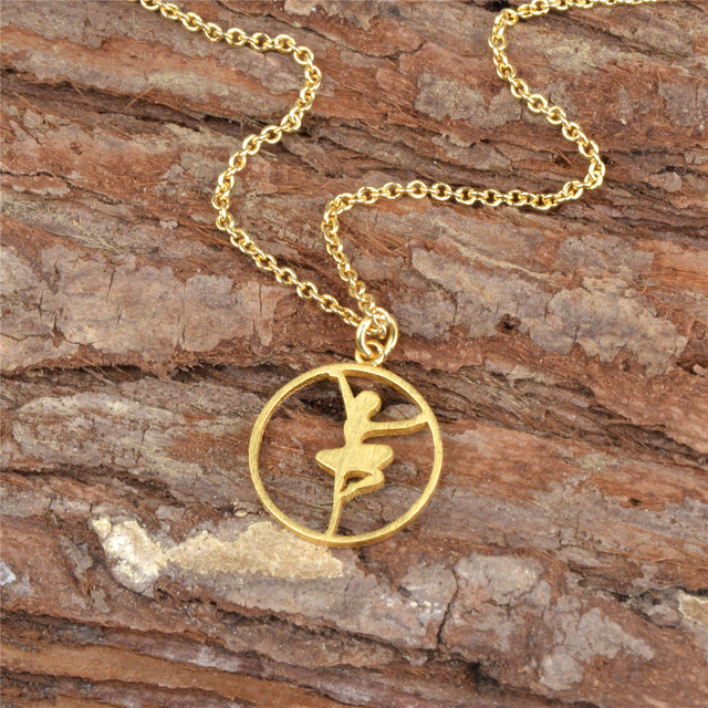 Ballett-Tänzer-Charm-Halskette, personalisierte Geschenke für Tänzer-Liebhaber