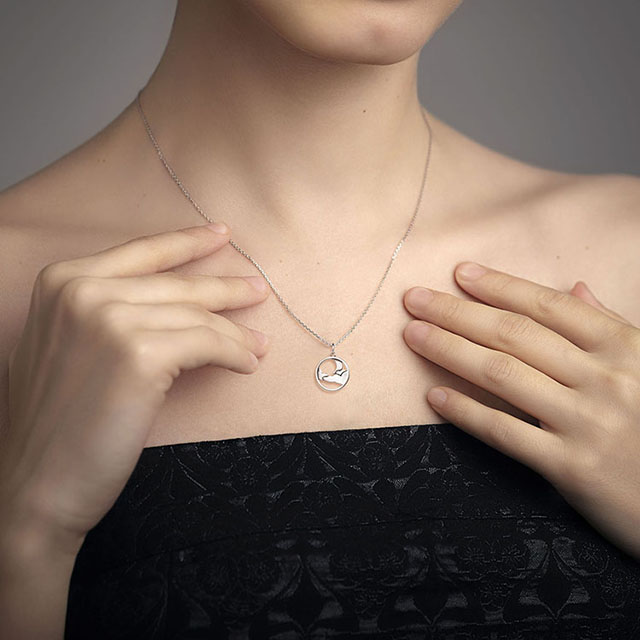 Mondphasen-Halskette für Frauen, versilberte Mond-Halskette, Bar-Halsketten, Mond-Anhänger-Halskette, Charm-Mond-Schmuck, Geburtstagsgeschenke 