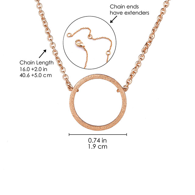 Geometrische Halskette aus Gold, Silber und Roségold.Modisches Schmuckgeschenk für Damen.