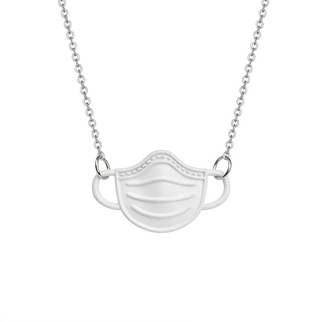Gesichtsmaske Halskette Schmuck Geschenk