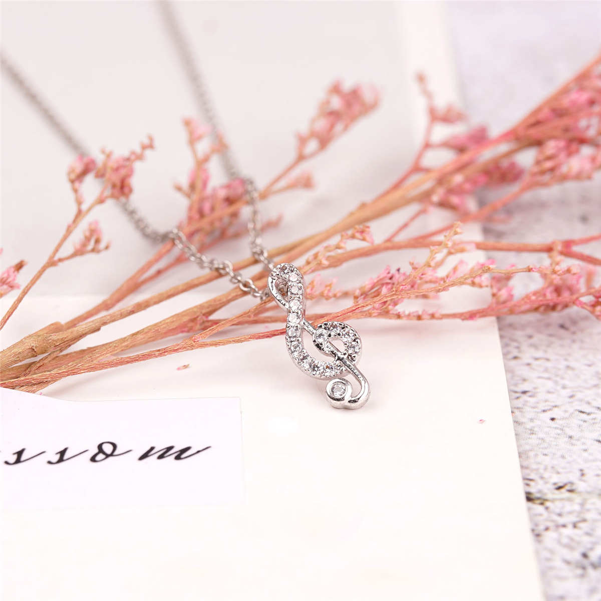 Musik-Symbol-Anhänger-Halskette für Spirituosen