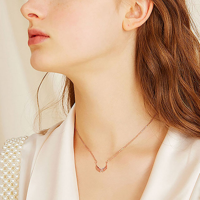 Meine Schutzengel-Halskette und Ohrringe