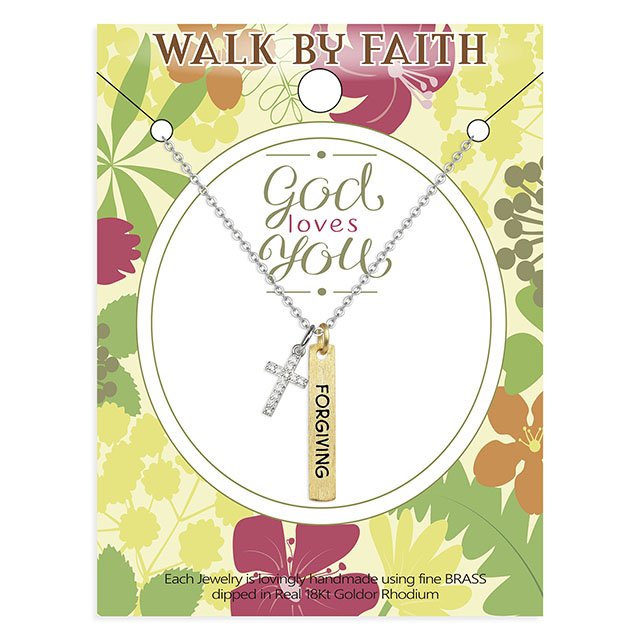 Kreuz-Halskette für Frauen, vergoldet, Glaube, Hoffnung, Liebe, Glaube, Kreuz-Anhänger-Halskette, Wächter für Frauen und Mädchen, religiöser Schmuck, Geschenke