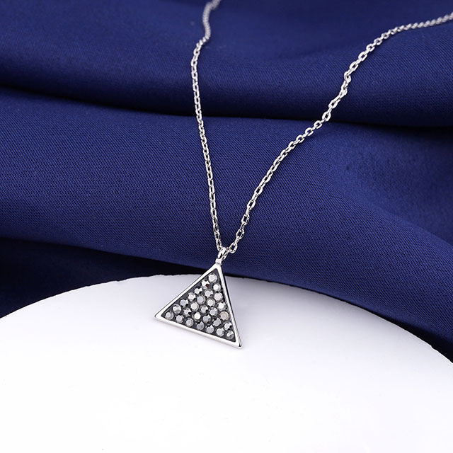 Mond- und Stern-Halskette für Damen, versilbert, zierliche schwarze Kristall-Mond-Halsketten, Halbmond-Stern-geometrischer Anhänger, Halskette, Schmuck, Geschenk