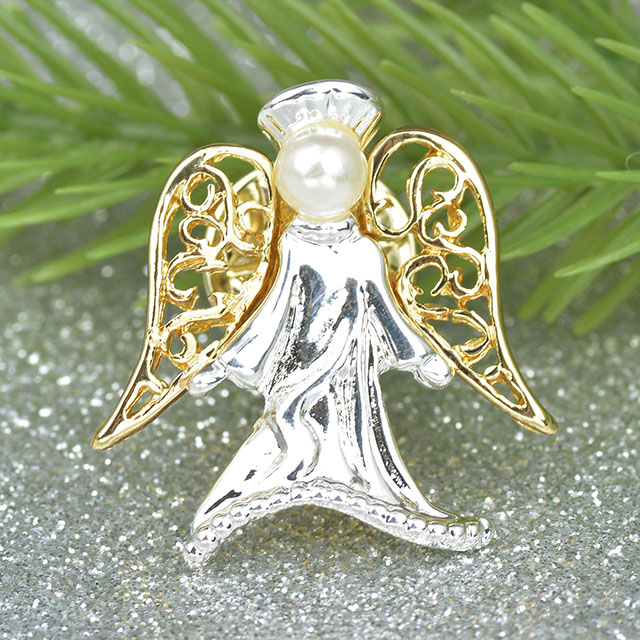 Schutzengel-Pins, Weihnachtsbroschen
