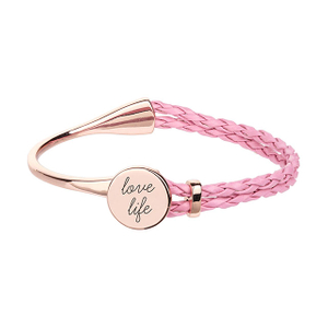 Maßgeschneiderter Messingschmuck, personalisiertes Seil, inspirierendes gebürstetes Mantra-Armband