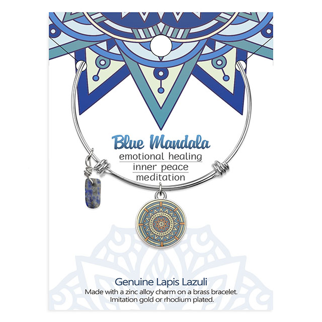 Mandala-Lotus-Blumen-Charm-Armbänder, Edelstein-Amethyst-Türkis-Armband, Chakra-Mala-Yoga-Armbänder 