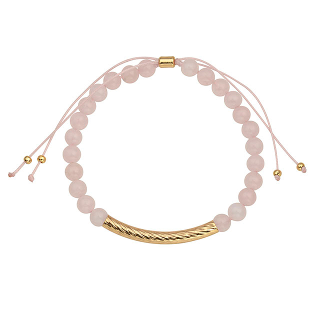 Verstellbares, stapelbares Achat-Howlith-Türkis-Rosenquarz-Perlenarmband mit Kristall-Edelsteinperlen 