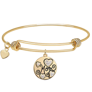 Mama-Armbänder für Frauen, vergoldete, versilberte Armreifen mit Herzanhängern, Schmuck, Geschenke für Mama von Tochter, Sohn, Kindern, Muttertag, Mama-Geburtstagsgeschenke