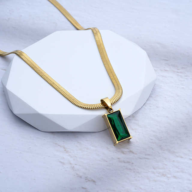 Individuelle Schlangenkette aus Edelstahl mit trendigen Halsketten 
