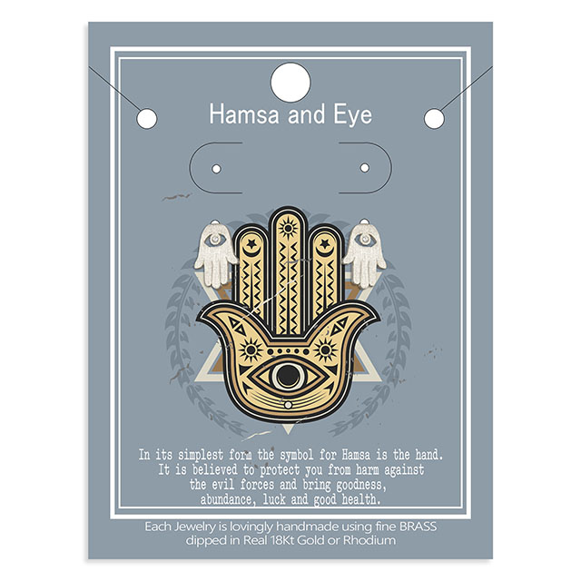 Hamsa- und Auge-Ohrstecker für Mädchen und Frauen, vergoldet, versilbert, Zirkon-Schmuckgeschenke 