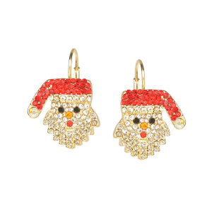 Lieferant von Mode-Weihnachtsohrringen für Winterurlaubsgeschenke