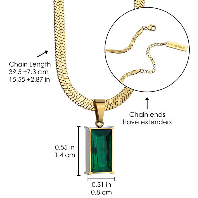 Individuelle Schlangenkette aus Edelstahl mit trendigen Halsketten 