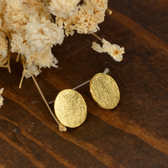 Geometrische Ohrringe, runde Ohrringe, Gold, Silber und Roségold.Modische Damenohrringe.