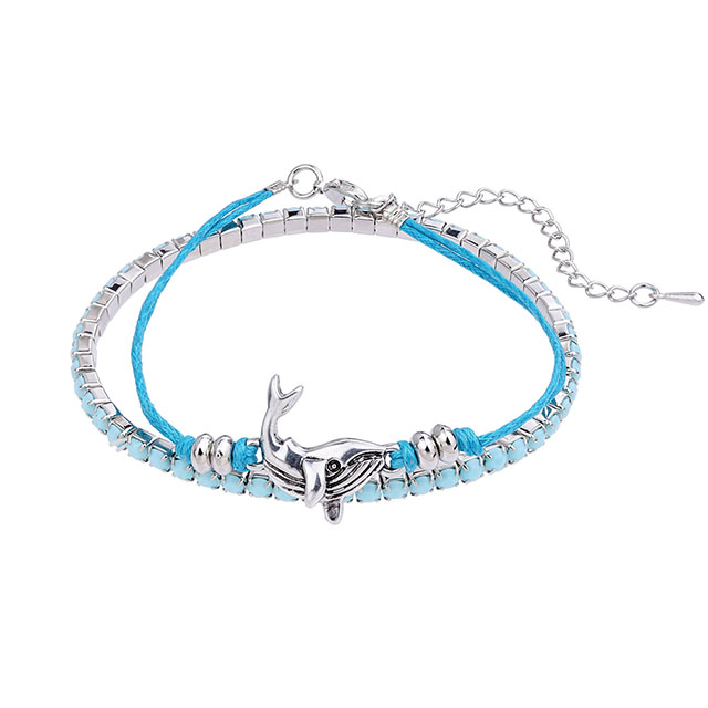  Strandarmbänder für Frauen, Boho-Fußkettchen mit Seestern, Schildkröte, Muschelschale, türkisfarbene Perlen, Stretch-Armbänder, verstellbare Fußkettchen, Fußschmuck für Frauen, Teenager, Mädchen 